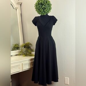 Reformation Black Dress